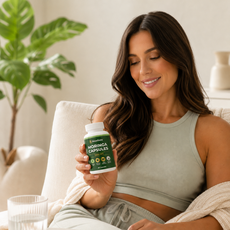 BaseState Moringa Capsules