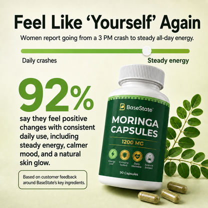 BaseState Moringa Capsules